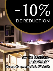 10% de réduction sur les locations d'espaces - Spa SENTOSA